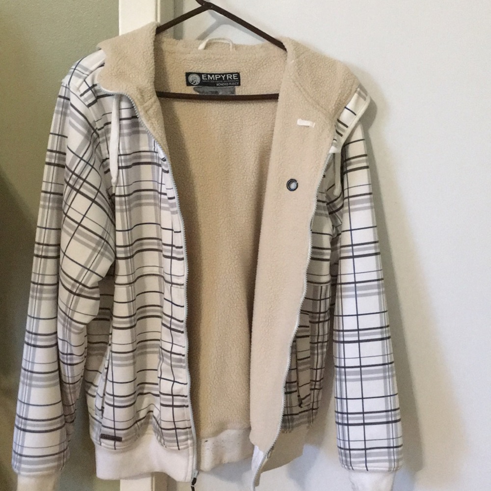 Bonded fleece jacket